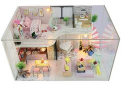 Dvěděti Otroška miniaturna hiša House of Anne's Pink Melody
