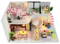 Dvěděti 2Kids Toys Miniaturna hiša House of Anne's Pink Melody