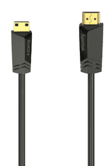 Hama 205016 HDMI High Speed kabel, vtič tip A - vtič tip D (mikro), ethernet, 1.5 m