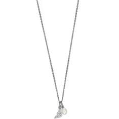 Emporio Armani Elegantna srebrna ogrlica s cirkoni EG3574040