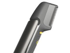 Verkgroup Aku. prenosni zložljiv brivnik in strižnik za lase in brado prirezovalnik 5v1 LED