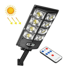 Volino LED solarni reflektor z daljinskim upravljanjem VOL-H-240-80w