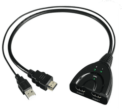 Hama HDMI adapter, dvakratni razdelilnik (121776)