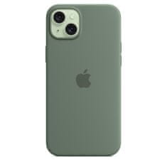Apple silikonski ovitek za iPhone 15 Plus, z MagSafe, Cypress
