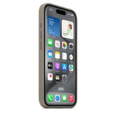 Apple iPhone 15 Pro ovitek, silikonski, z MagSafe, Clay (MT1E3ZM/A)