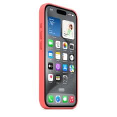 Apple iPhone 15 Pro ovitek, silikonski, z MagSafe, Guava (MT1G3ZM/A)