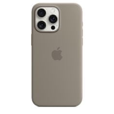 Apple iPhone 15 Pro Max ovitek, silikonski, z MagSafe, Clay (MT1Q3ZM/A)