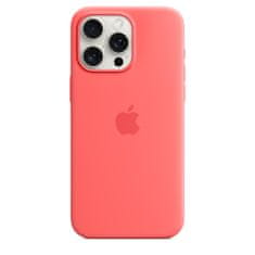 Apple iPhone 15 Pro Max ovitek, silikonski, z MagSafe, Guava (MT1V3ZM/A)