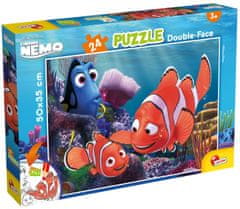Lisciani Nemo Puzzle 24 dvostranske 50x35 cm 2v1