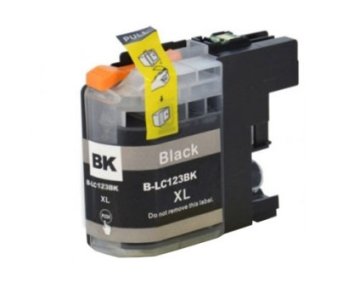 Toner123 Kompatibilna kartuša za Brother LC123XL / LC127XL-BK / DCP-J132, J152, J552, J752, J4110 / MFC-J470, J650, J870, J4410, J4510, J4610, J4710, J6520, J6720, J6920 - črna