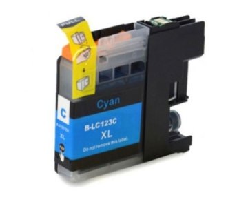 Toner123 Kompatibilna kartuša za Brother LC123XL / LC125XL-C / DCP-J132, J152, J552, J752, J4110 / MFC-J470, J650, J870, J4410, J4510, J4610, J4710, J6520, J6720, J6920 - cyan
