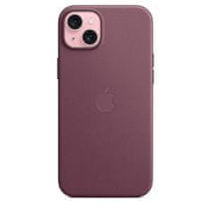 Apple FineWoven ovitek za iPhone 15 Plus, z MagSafe, Mulberry