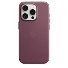 Apple FineWoven ovitek za iPhone 15 Pro, z MagSafe, Mulberry