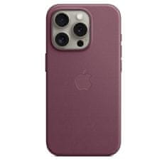 Apple FineWoven ovitek za iPhone 15 Pro, z MagSafe, Mulberry