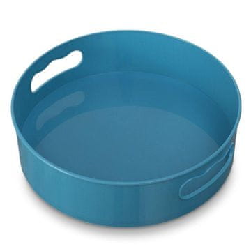 Northix Vrtljivi pladenj za shranjevanje - moder