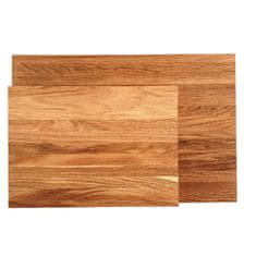 Greatstore Lesena deska za rezanje (blok - L) 48x33 - hrast