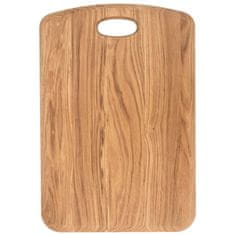 Greatstore Lesena deska za rezanje 45x30 (L) - hrast