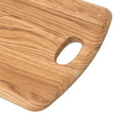 Greatstore Lesena deska za rezanje 45x30 (L) - hrast