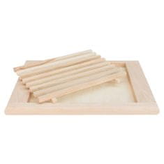 Greatstore Lesena deska za kruh 35,5x25 - bukev