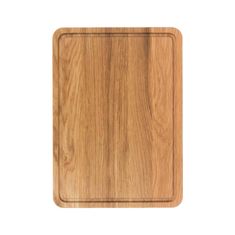 Lesena deska za rezanje z žlebom 35x25 - hrast