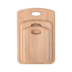 Greatstore Lesena deska za rezanje 28x20 (S) - bukev