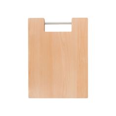 Lesena deska za rezanje s kovinskim ročajem 39,5x29,5 - bukov les