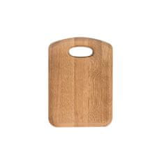 Greatstore Lesena deska za rezanje 28x20 (S) - hrast
