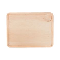 Greatstore Lesena deska za rezanje z utori in luknjami 40x30 - bukev