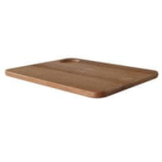 Greatstore Lesena deska za rezanje z luknjo 30x20 - bukev