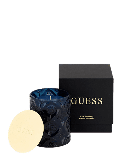 Guess dišeča sveča Peony Diamond Cut - modra