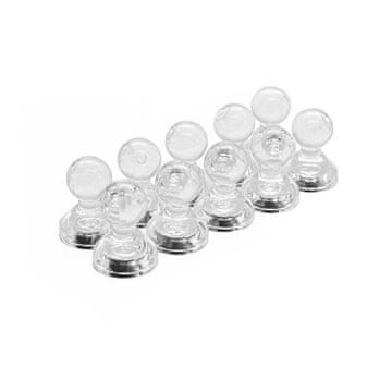 Northix Mali magneti - pisarniški material - 10 kos