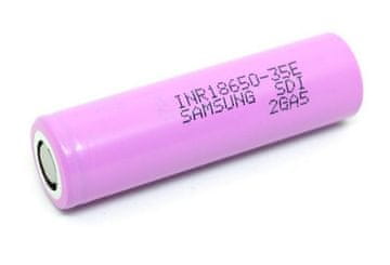 Samsung Li-Ion polnilna baterija 18650 • 3,7V 3500mAh • max 8A • za industrijsko uporabo | brez zaščite