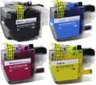 Toner123 Komplet Brother 4x LC3217 / 4x LC3219XL / LC3219XLVALDR / MFC - J 5330, 5335, 5730, 5830, 5930, 6530, 6535, 6730, 6930, 6935 kompatibilne kartuše (4) - črna XL, cyan XL, magenta XL, rumena XL