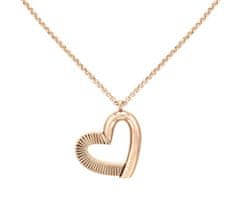 Calvin Klein Bronasta ogrlica Decent Minimalist Hearts 35000386