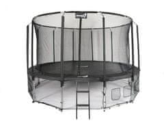 Greatstore Jumpi 487cm/16FT Maxy Comfort vrtni trampolin črne barve z notranjo mrežo