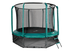 Jumpi 312cm/10FT Maxy Comfort zeleni vrtni trampolin z notranjo mrežo