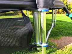 Jumpi 487cm/16FT Maxy Comfort Modri vrtni trampolin z notranjo mrežo