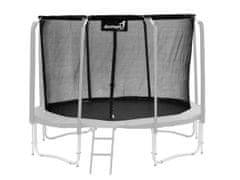 Greatstore Notranji trampolin z obročem 16FT 487 cm za 12 palic JUMPI