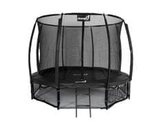 Jumpi 312cm/10FT Maxy Comfort Plus črni vrtni trampolin z notranjo mrežo