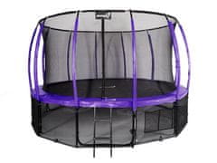 Greatstore Jumpi 487cm/16FT Maxy Comfort Plus Purple Garden trampolin z notranjo mrežo