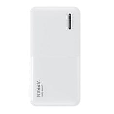 Vipfan powerbank f04 10000mah (bela)