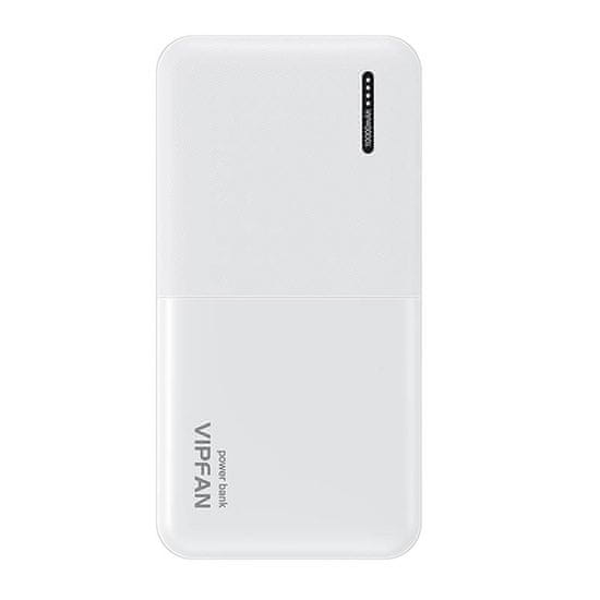 Vipfan Powerbank Vipfan F04 10000mAh (bela)