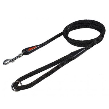 BAFPET Vrv za povodec SPIRAL 1cm*1,5m črna