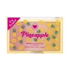 I Heart Revolution Pineapple Ombre Highlighter osvetljevalec 15 g