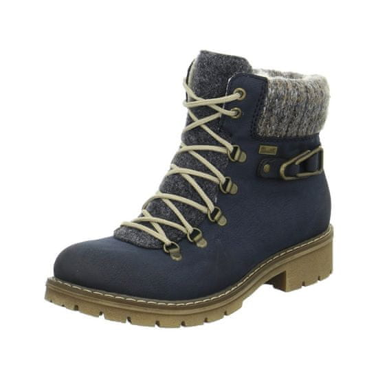 Rieker Čevlji modra Stiefeletten