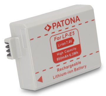 PATONA baterija za Canon LP-E5 850mAh