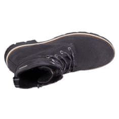 Tamaris Čevlji črna 41 EU Anthracite Materilmix Aus Leder Und Sythetik