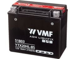 VMF YTX20HL-BS akumulator za motor 65989-90B (HD) • 12V 18Ah • DXŠXV: 175x87x155 • CCA 270 A