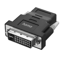 Hama HDMI adapter, vtič DVI - vtičnica HDMI, Ultra HD 4K (205169)