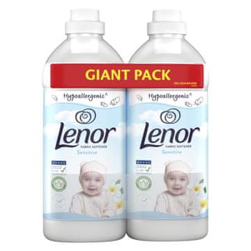 Lenor Sensitive Mehčalec, 128 pranj